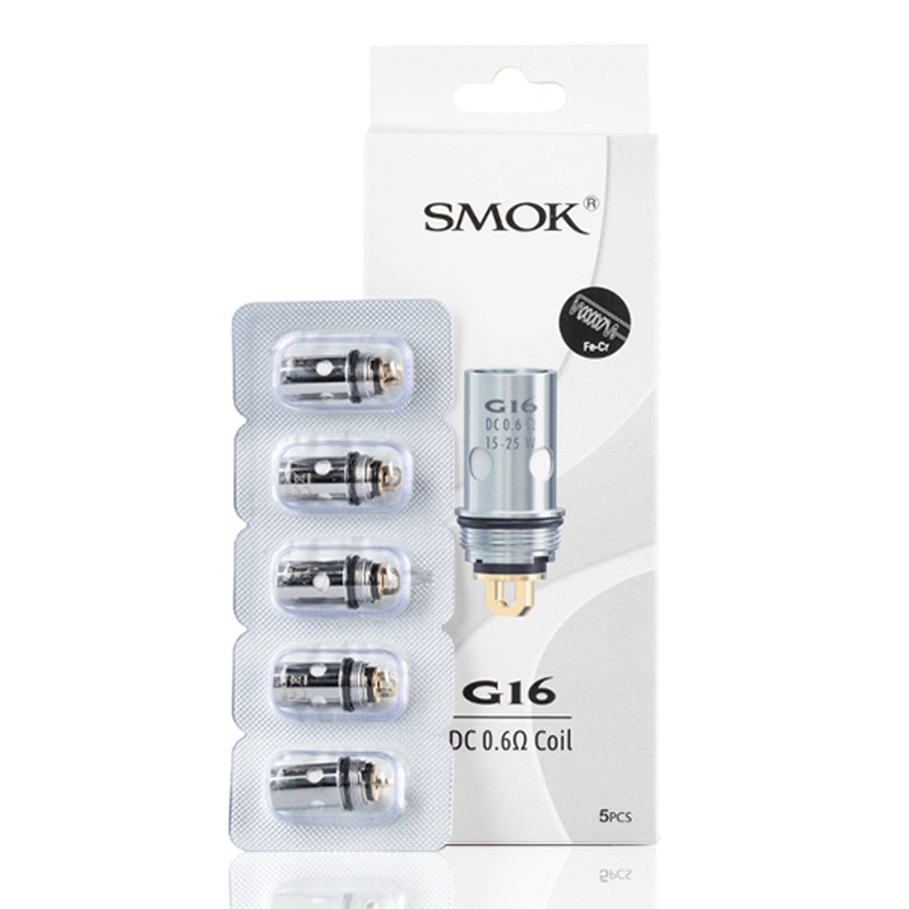 SMOK G16 Replacement Coils SMOK G16 Replacement Coils (5-Pack) - Image 1