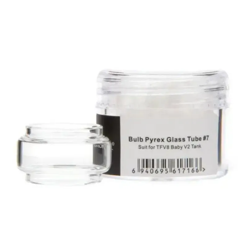 Smok-Bulb-Pyrex-Glass-Tube-7-600x600-800x800 Bulb Pyrex Glass Tube 6 (7.5ml) by Smok - Image 1