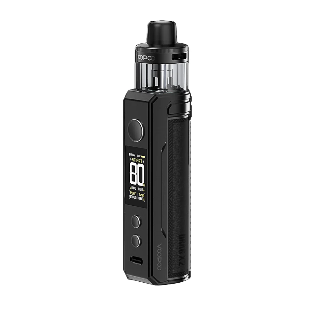 VOOPOO_DRAG_X2_KIT_SPRAY_BLACK_fdbe024c-03b6-4119-a300-896ac0620d49 Drag X2 kit - Image 1