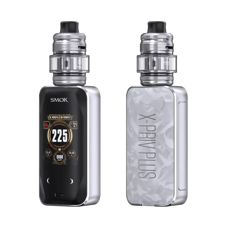 smok-xpriv-plus-kit-whiteshell-800x800 X-Priv Plus Kit w/ TF-D Subtank by Smok - Image 1