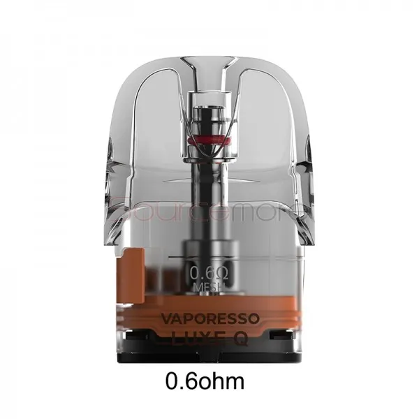 vaporesso_luxe_q_pod_cartridge_3ml_0.6ohm LUXE Q 0.6Ω MESH POD(3ml) - Image 1