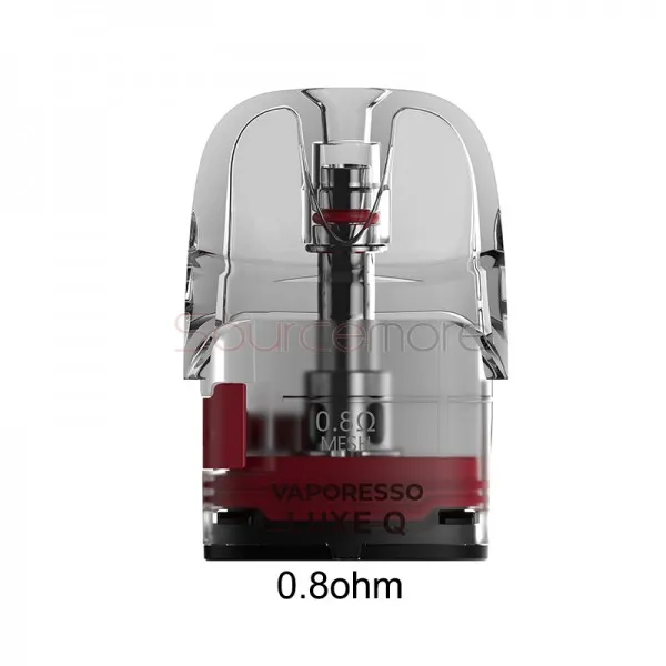 vaporesso_luxe_q_pod_cartridge_3ml_0.8ohm LUXE Q 0.8Ω MESH POD(3ml) - Image 1